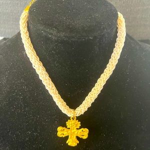 Beautiful gold cross necklaces